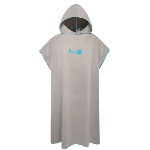 Towel Poncho Changing Robe Hooded Beach Dryrobe