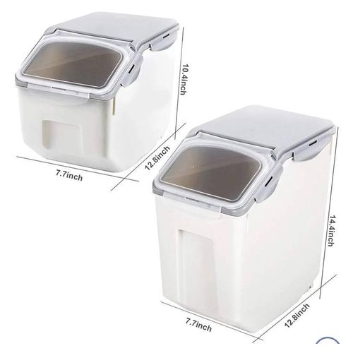 Generic Rice Storage Container - Dry Food and Cereal Savers & Storage Container - image 2