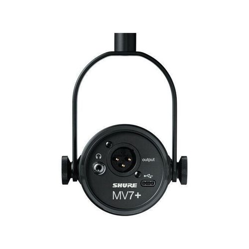 Shure Shure-MV7+ Podcast XLR/USB Microphone (Black) - image 3