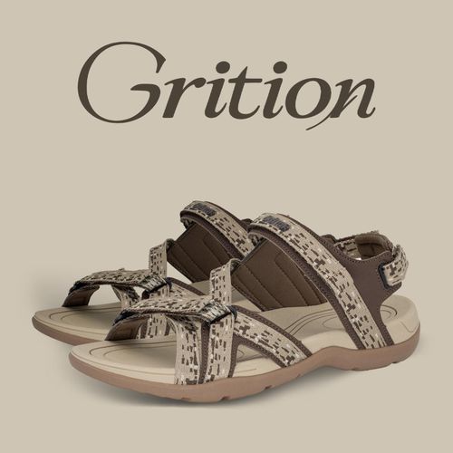 Grition Womens Athletic Open Toe Sandal with Arch Support Adjustable Walking Shoes - image 3