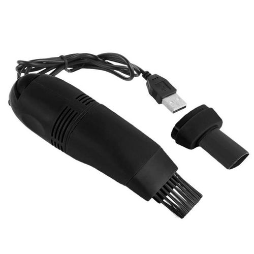 Mini Computer Vacuum USB Keyboard Cleaner PC Laptop Brush Dust