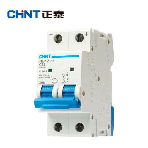 product_image_name-Chint-Dc 220v Ac400v Ac/dc Home Mini Circuit Breaker Air Switch 2p Solar Dc220v Mcb Nb1z-63-2