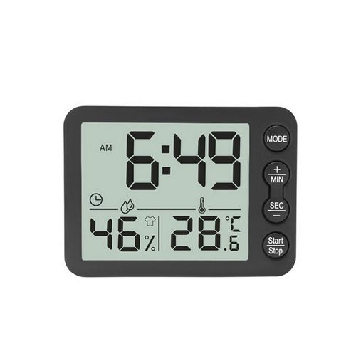 Indoor Digital Temperature Humidity Meter With Stand Magnet