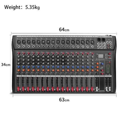 product_image_name-Generic-Yamaha 4 Channels Audio Mixing Console Mixer With Bluetooth And USB-2
