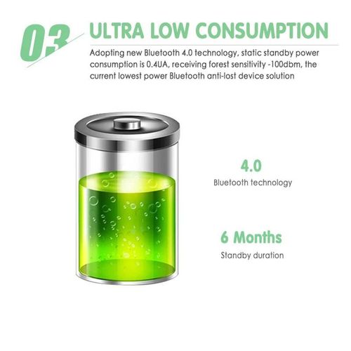 product_image_name-Generic-Mini Mobile Bluetooth 5.0 Tracker Anti Lost - Black-7