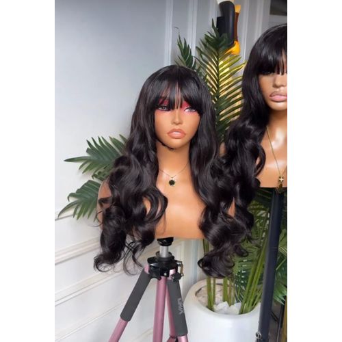 Generic Wavy Bounce Fringe Wig
