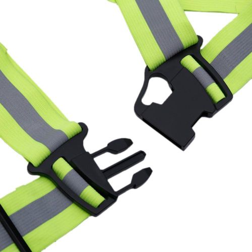 product_image_name-Generic-Elastic High-Visibility Safety Band for Running, Jogging, Walking, and Cycling | Fits Over Outdoor Clothing (1 Pack, Neon Yellow)-4