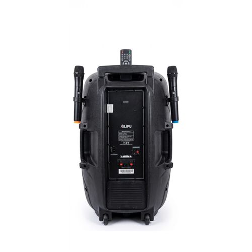 product_image_name-AILIPU-RECHARGEABLE 15'' PUBLIC ADDRESS SYSTEM, 80,000W P.M.O.P WITH TWO WIRELESS MICS-2