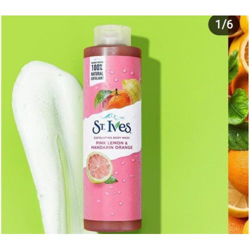 product_image_name-St Ives-Rose Water & AloeVera Refreshing Body Wash -1