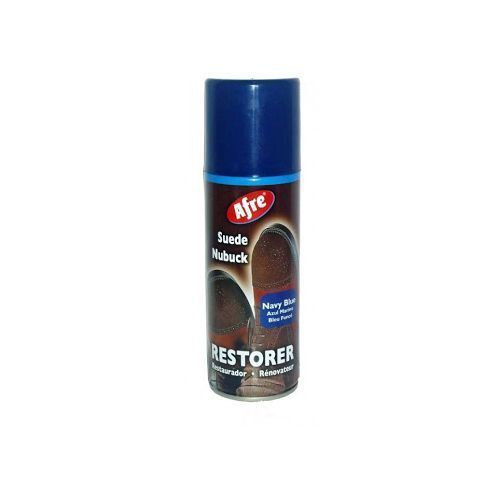 Afre Navy Blue Spray Shoe Polish. Suede 