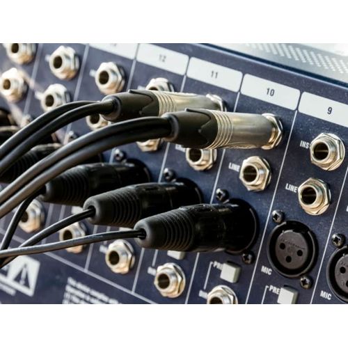 Generic XLR (Male) To Stereo  Cable-Piano,Guiter,& Mixers 5meter - image 3