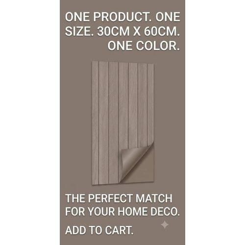 Generic Self Adhesive Wood-Look Wall Panels (30cm x 60cm) - image 4