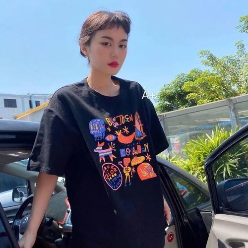 korean style loose tops
