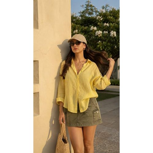 Fashion Plain Shirts for Men and Women