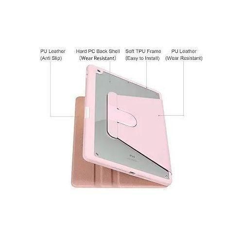 product_image_name-Generic-iPad 7th/ 8th/ 9th generation "10.2" inch Rotation transparent back leather Case with pen space-2