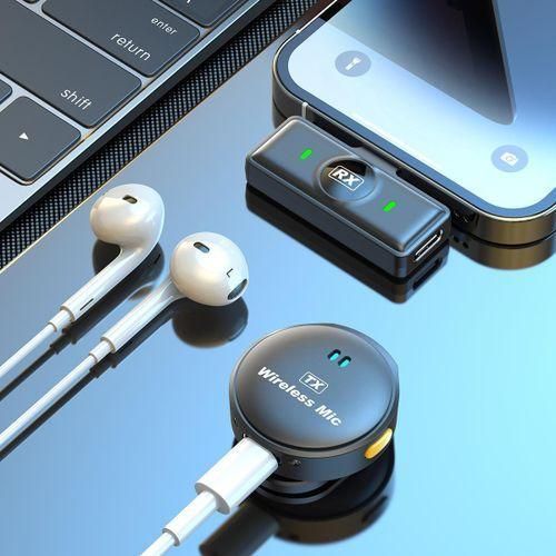 Generic Wireless Lavalier Microphone with Charging Case and Magnetic Clip on and Omnidirectional audio receptivity - image 3