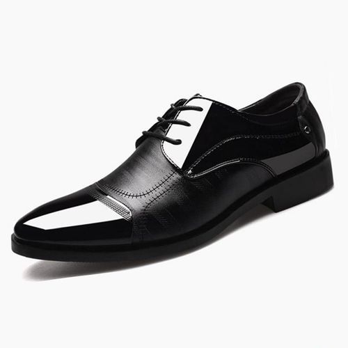 REDVNK Patent Tuxedo Dress Shoes In Black | Jumia Nigeria