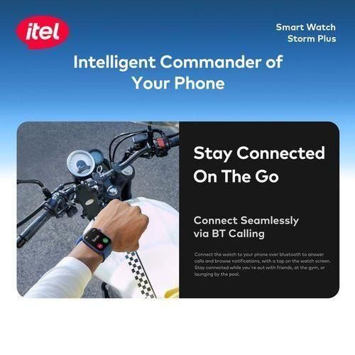 product_image_name-itel- 2.01" HD Water Proof ISW-015 Storm Plus Smart Watch - Blue-8