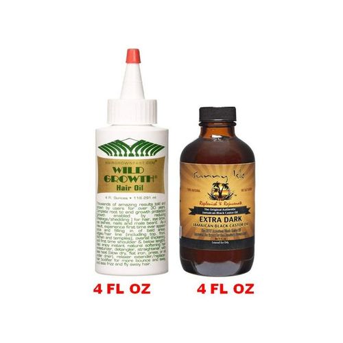 Sunny Isle Jamaican Black Castor Oil And WILD GROWTH Natural Hair Growth Oil Set. Jumia Nigeria
