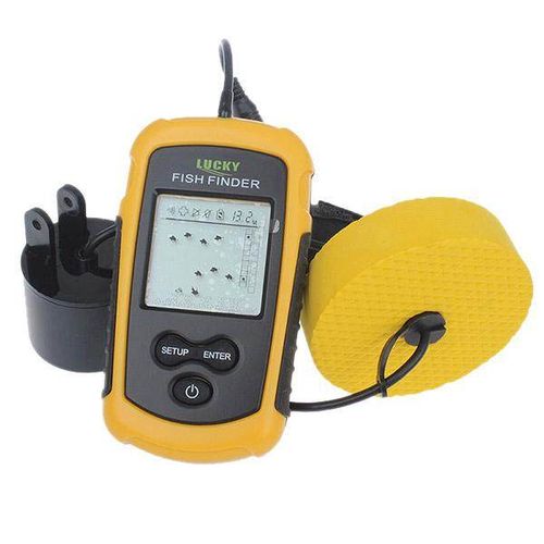 LUCKY Portable Fish Finder Sonar, TN/Anti-UV LCD Display LED