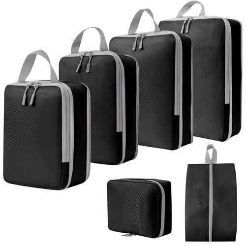  6 Set Packing Cubes for Suitcases, Travel Bag