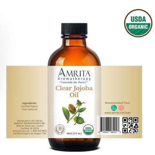 product_image_name-AMRITA Aromatherapy-Jojoba Clear Organic Carrier Oil 60ml-3