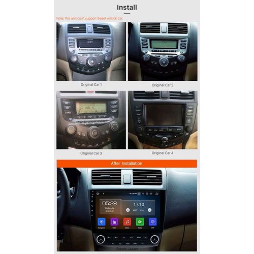 product_image_name-Generic-HONDA ACCORD 2003-2007 Car Android Gps Navigation Player With Reverse Camera-2