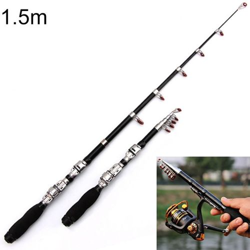 Fishing rod 2 Part Fishing Rod And Reel 1.5 Fishing Rod And Including  Fishing reel