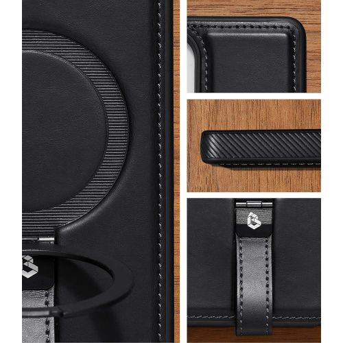 Samsung  Galaxy S24 Ultra Case Leather with Stand - image 2