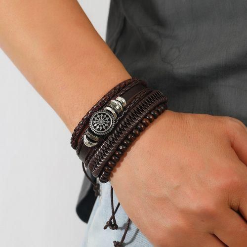 product_image_name-Fashion-Share this product    Simple Hand-woven Retro Leather Bracelet-1
