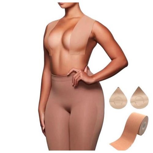 Fashion Adhesive, Waterproof Breast Lifting Tape -Brown 5mx5cm