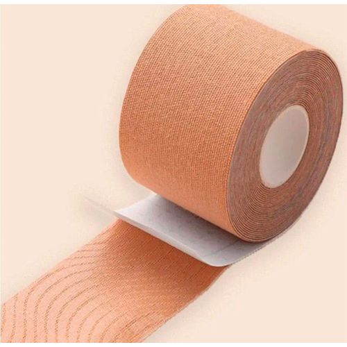 Fashion Adhesive, Waterproof Breast Lifting Tape -Brown 5mx5cm - image 3
