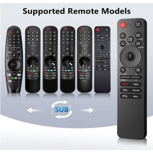 LG AI Magic Replacement Remote Control Replacement for Smart TV Models  OLED, QNED, NanoCell,...- With, Voice Control & Shortcut Keys - image 3