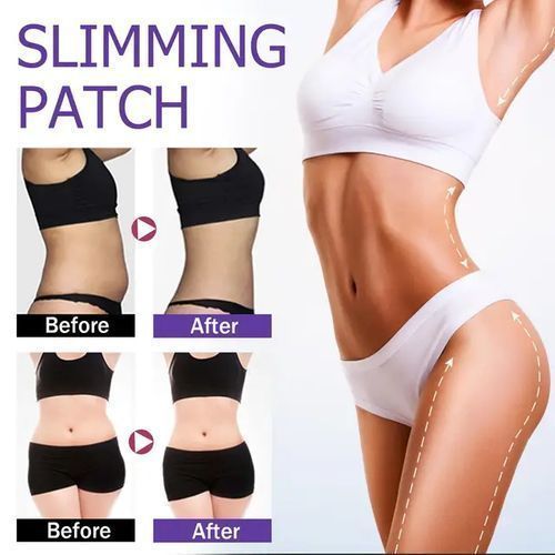 product_image_name-Eelhoe-60 Pieces Slimming Belly Fat Burning Weight Loss Body Firming Waist Slim Navel Patch-2