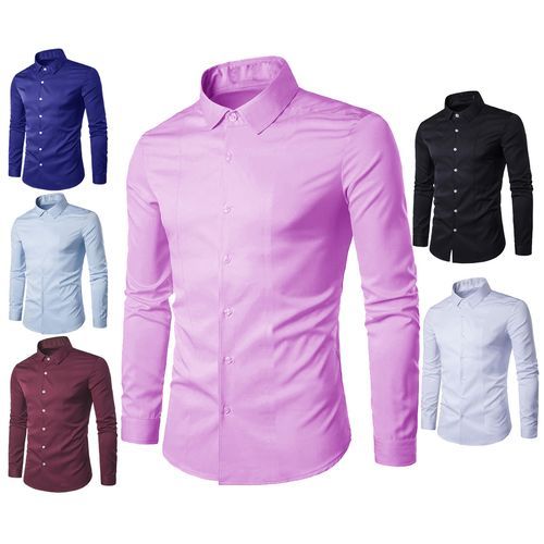 Fashion 6 In 1 Men's Classic Design Long Sleeve Shirt | Jumia Nigeria