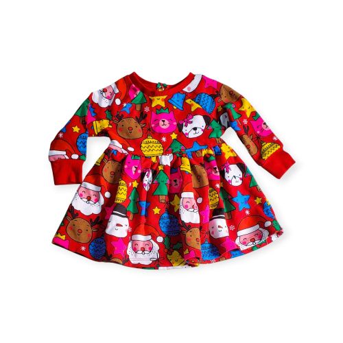 product_image_name-Dunne Stores-Baby Girls Christmas-Themed Print Dress-1