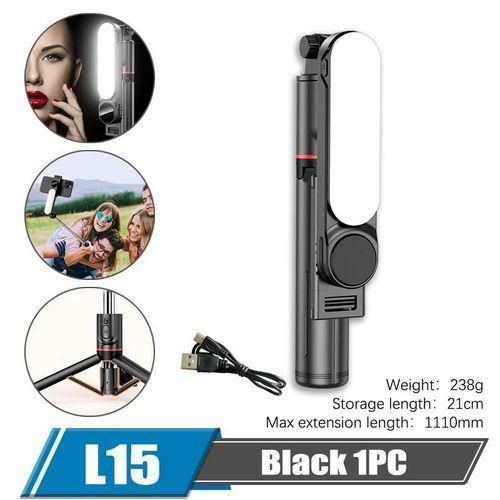 product_image_name-Generic-L15 1110mm Tripod with Removable Fill Light Stabilizer Tabletop Selfie Stick-8