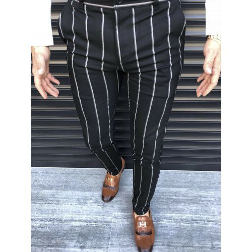 Skinny Punk Striped Trousers – Punk Design