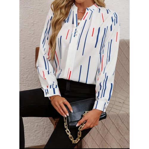 Fashion Women Elegant Blouse- Offwhite - image 2