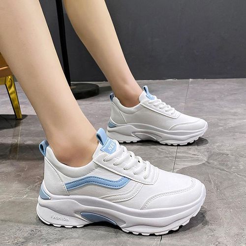 product_image_name-AIDAILU-Women's Casual Sneakers Sports Shoes Trendy Ladies Causal White Shoes-2