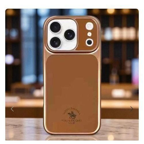 Generic  Santa Barbara Polo Leather Boris Case For iPhone 17 Pro Max