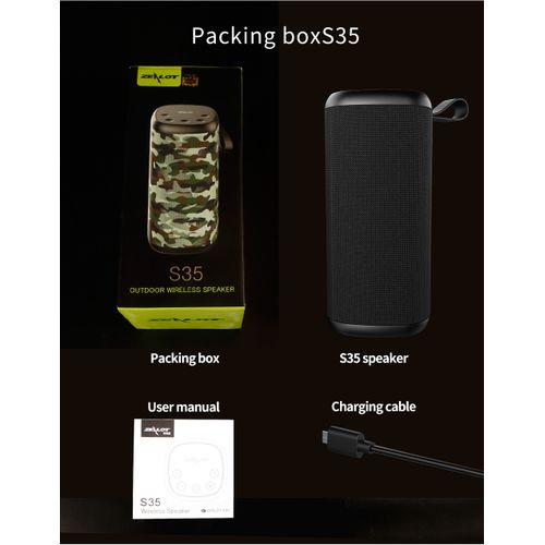 product_image_name-Zealot-S35 Wireless Bluetooth Speaker-3