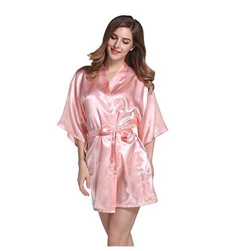Polka Dot Kimono Robe with Set-in Belt – Cotn Collection