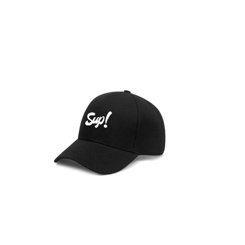 Fashion Afro Design Face Cap: Black