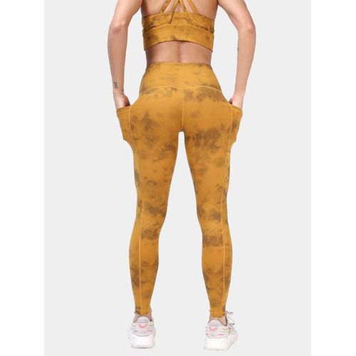 Generic Chrleisure Tie Dye Sport Leggings Women High Waist Fitness