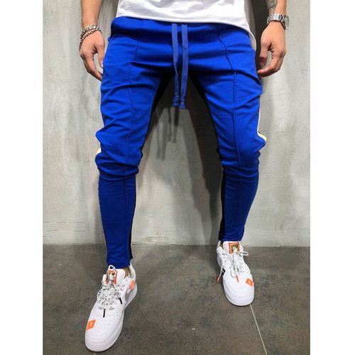 Men Gym Slim Fit Trousers Tracksuit Bottoms Sports Joggers Sweat