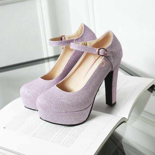 Purple pumps size 1 sales