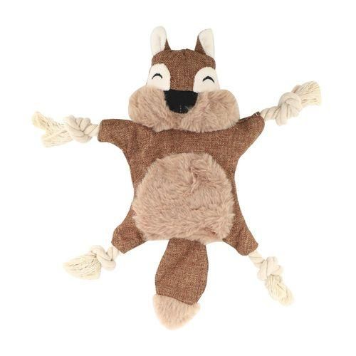 Generic Stuffless Dog Toys for Puppy Crinkle Squeaky Dog Chew Toys Squirrel Plush Dog Toy with Rope Knots for Small Dogs Jumia Nigeria