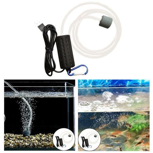 Generic Portable USB Aquarium Fish Tank Oxygen Air Pump Mute