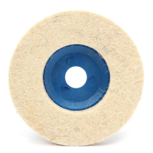 Generic 27Pcs 100mm 4 Inch Round Grinding Wool Pad Polishing Wheel Felt  Buffer Disc Set